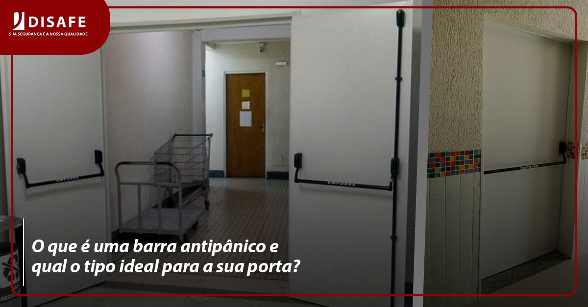 tipo ideal de barra antipânico
